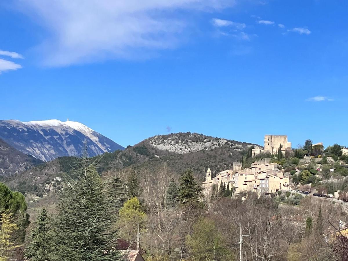 Appartement La Vue Est Belle à Montbrun-les-Bains Extérieur photo